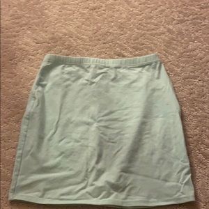 TOBI Mint mini skirt